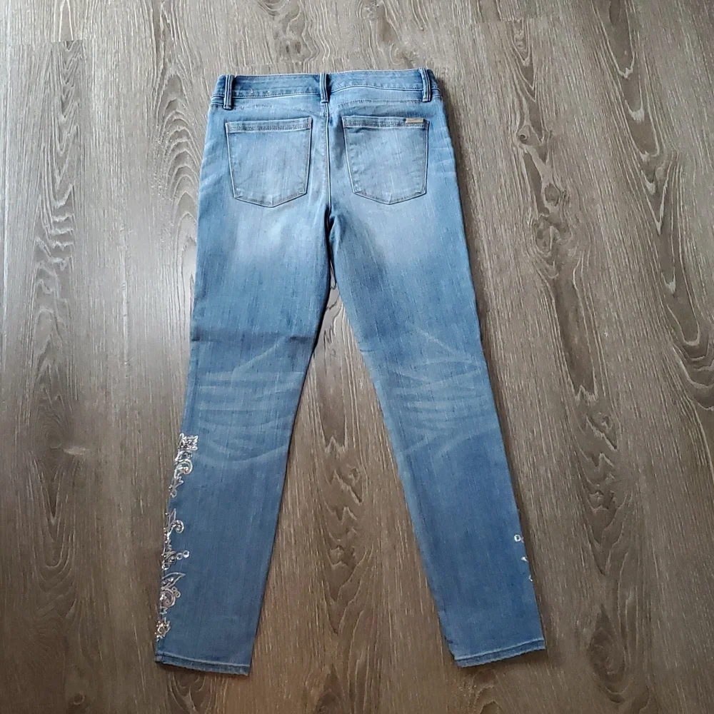 White House Black Market Embellished Jeans - Picture 4 of 4